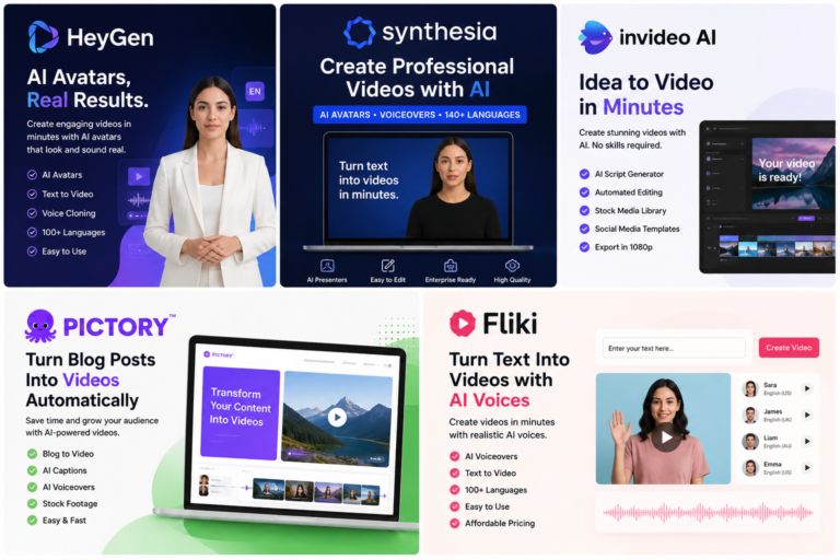 Best AI Video Generators in 2026