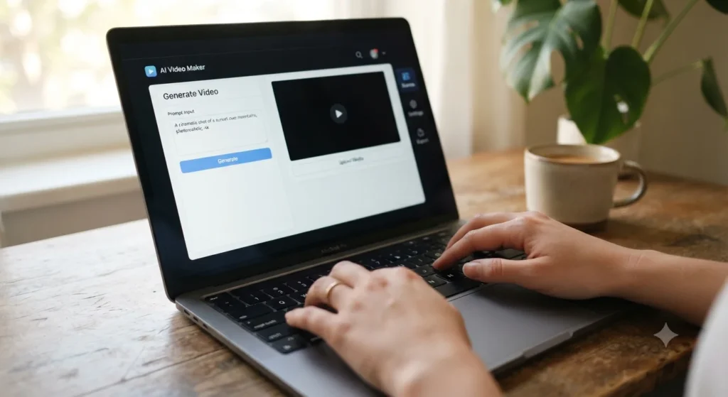 Generating a video on HeyGen's free pricing plan