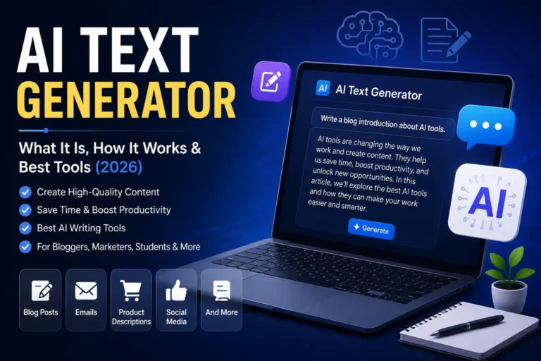 AI Text Generator helping users create high-quality content with artificial intelligence