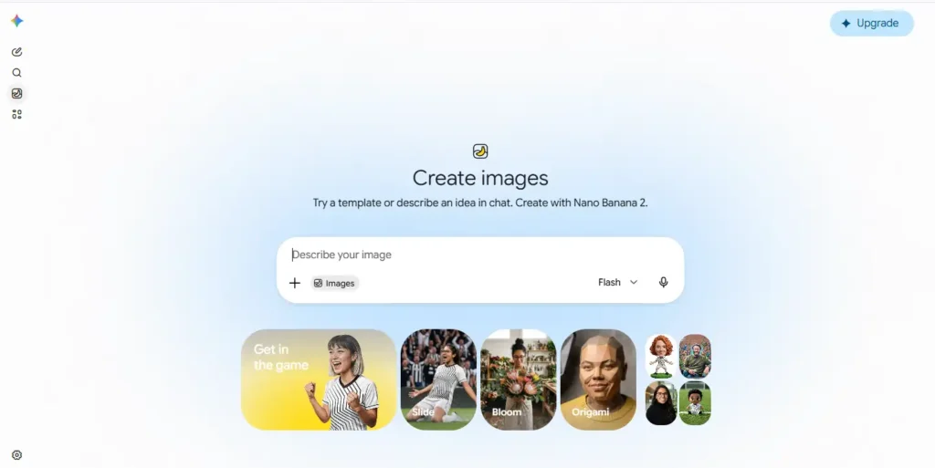 Google Gemini AI image generator for Nano Banana AI