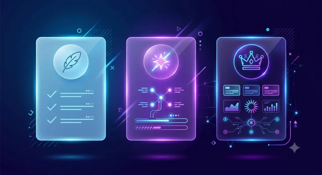 Anthropic's Claude free pro and max pricing tiers abstract tech visual