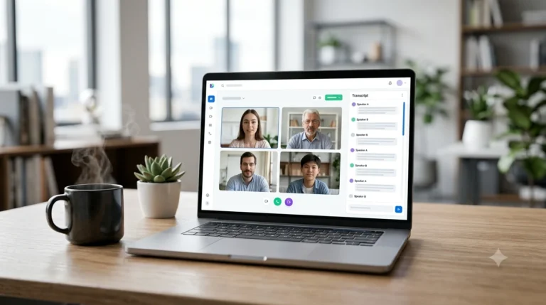 Otter AI live meeting transcription and real time note taking app