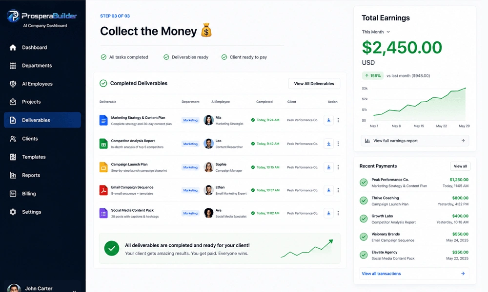 ProsperaBuilder Review: Review and Use an AI Deliverable