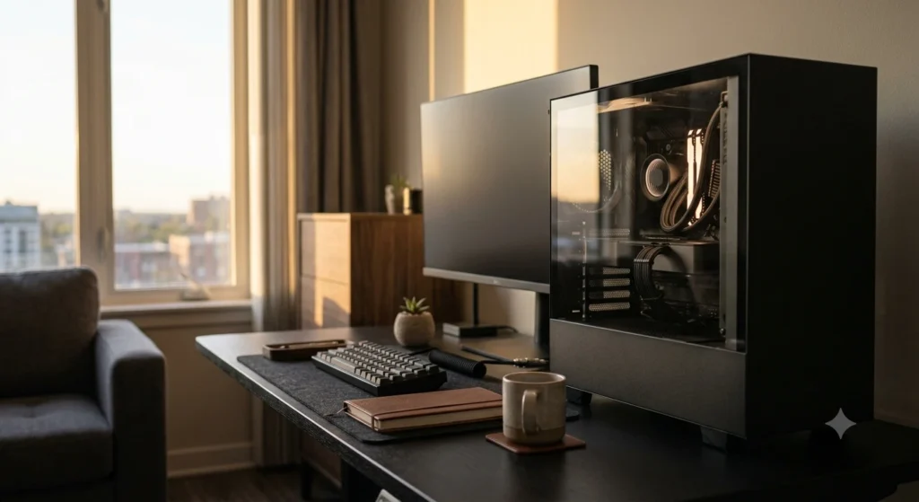 Desktop PC gaming computer rig for GTA 6 minimum specs and system requirements